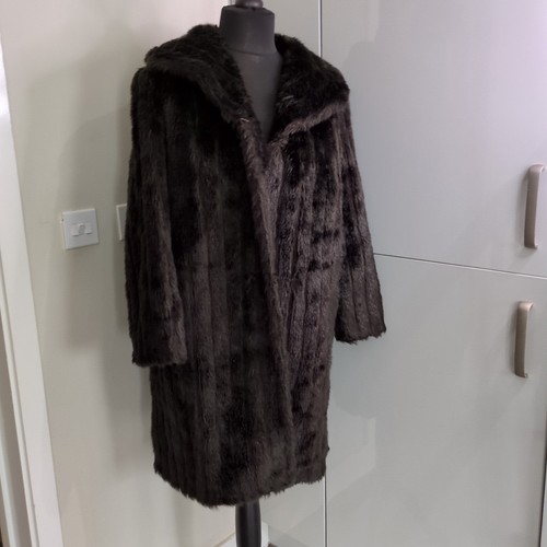 Kunstfellmantel vintage - 12/14,