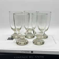 dickwandige Gläser • antik I vintage • Grogglas • Fußbecher • Becherglas • Glas