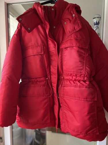 Daunenjacke damen rot - h&m,