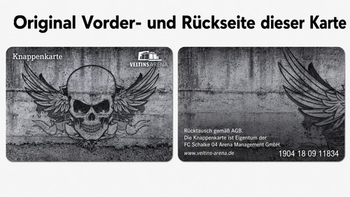 Knappenkarte schalke arena - knappenkarte,