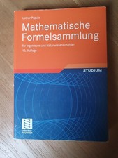 Lothar Papula Mathematische Formelsammlung für Ingenieure Naturwissenschaftler