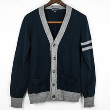 J. CREW MEN'S DARK NAVY GREY