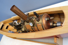 Dampfpinasse Natela Dampfschiff mit Dampfmaschine und RC Steuerung 109 cm lang