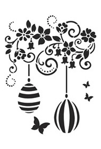 Stencil schablone - a4,