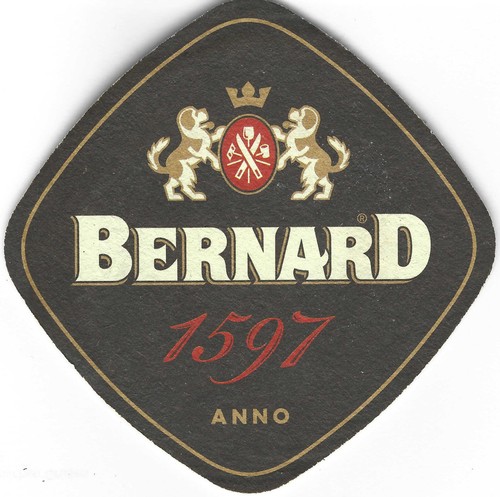 Bierdeckel bernard brauerei - bernard,