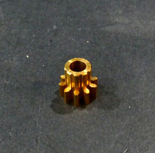 Stirnzahnrad aus Messing | Modul 1 | 10 Zähne | Bohrung Ø 5mm