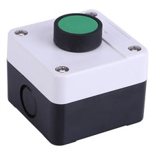 Weatherproof Green Push Button Switch One Button Control Box For Gate Opener.