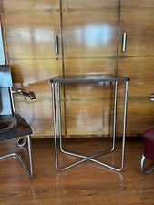 Mücke & Melder Thonet Stahlrohrbeistelltisch Tisch Bauhaus 1930