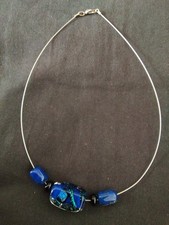 Vintage Collier Reif silbern