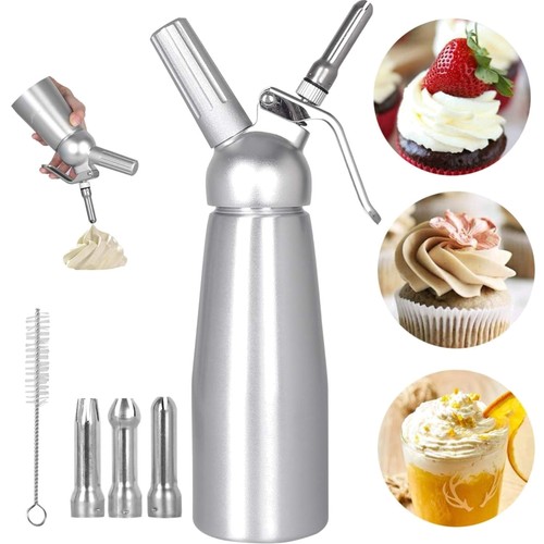 Edelstahl sahnespender 500ml - sahnespender,