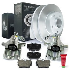 2x Bremssattel Bremsscheiben