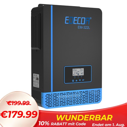 Edecoa hybrid inverter 24v - edecoa,