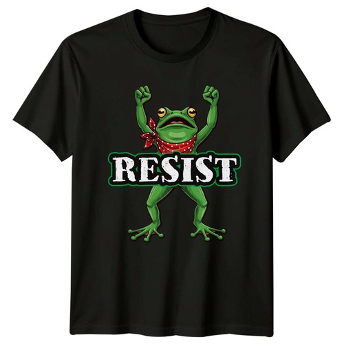 Resist frog herren - resist, t-shirt