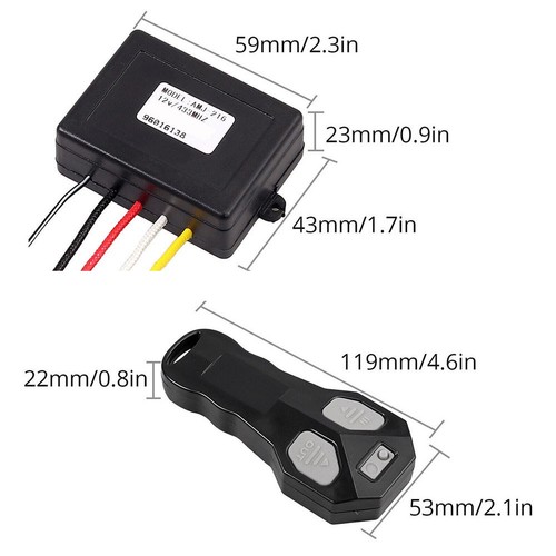 12v 24v seilwinde - 12v,