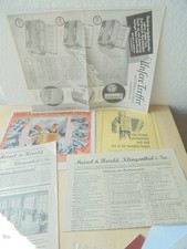 27073 6x Prospekte Meinel &