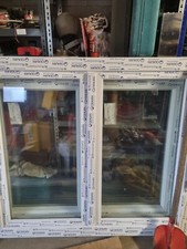 Fenster 150x125 weiß,I/weiß,deutscher Hersteller 2 flüglig ohne Pfosten(Stulp)