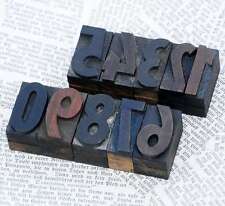 0-9 Zahlen Holzzahlen 36mm