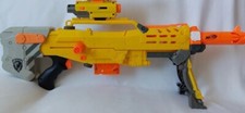 Nerf Longshot CS-6 mit Zubehör, gelb, Scharfschützengewehr