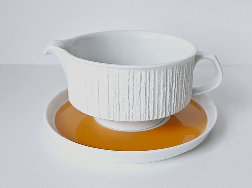 Sauciere mit unterteller - mit,