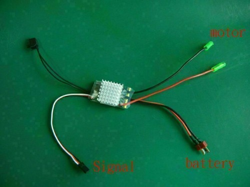 Dual way brushed esc 25v - dual, 5-25v