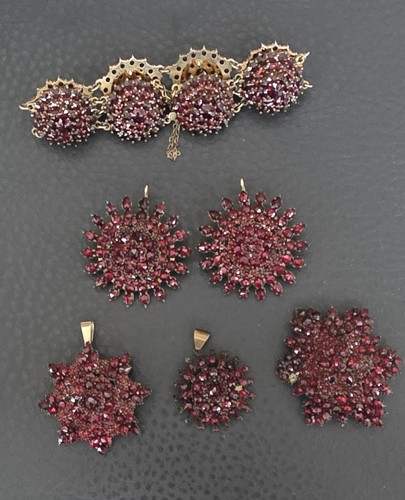 Böhmischer granatschmuck - böhmischer,