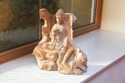 Große buddha figur - große,