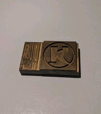 DDR Konsum Werbung Klischee Druckplatte Druckstock Stempel Buchdruck Reklame