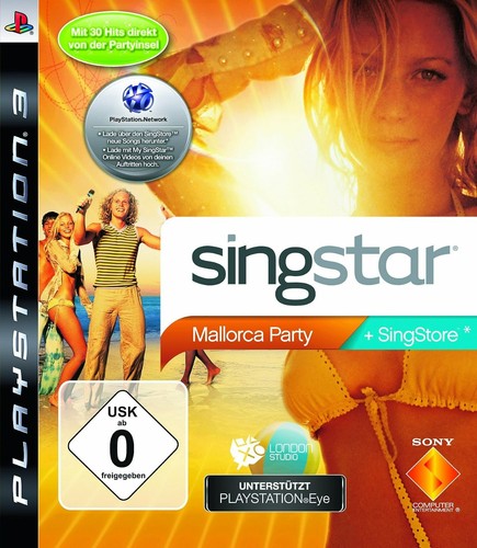 Singstar mallorca party ps3 - mallorca,