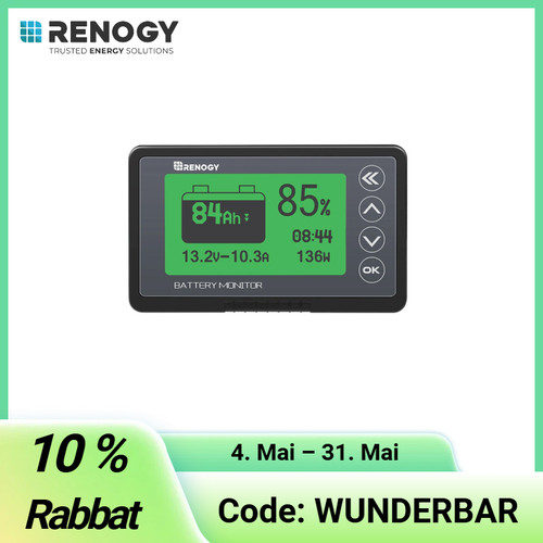 Renogy batterie monitor 500a - ,