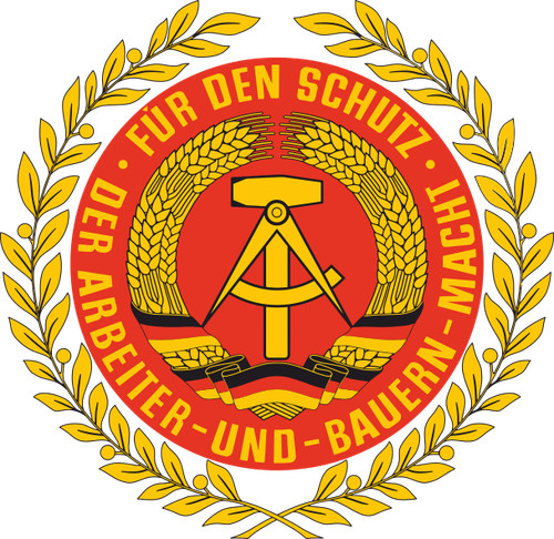 Aufkleber ddr nva - ddr, wappen