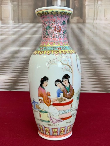 China porzellan vase famille - porzellan,