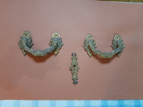 Truhengriffe bronze antik - bronze,,