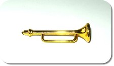 Miniatur fanfare trompete - fanfare,,