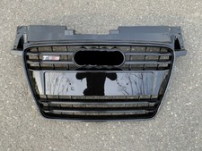 TTS Stil Glänzend Schwarz Kühlergrill Front Grill Für Audi TT 8J 2008-2014