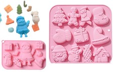 2 Blatt Weihnachten Silikon