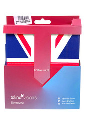 tolino vision 6 - Tasche Slim - union jack
