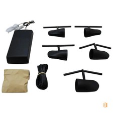 Paulmann Cup Seilsystem Basisset Deckenlampe schwarz matt 5flg. SIEHE TEXT/FOTO