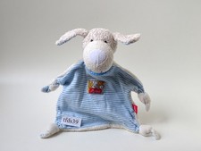 Sigikid Hund Frottee 48096 blau weiß gestreift Schmusetuch Kuscheltuch (T233)