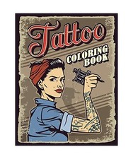 Tattoo Coloring Book: Adult