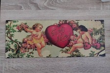 Blechschild Shabby Engel "To