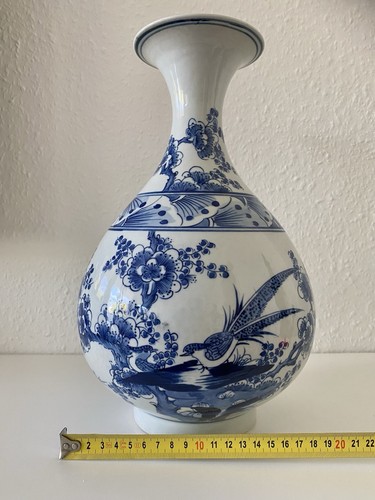 Handgemalte blau weiße - handgemalte, blau-weiße