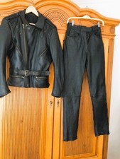 Komplette Motoradkombi Leder 