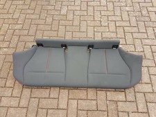 BMW 1er F20 Sitz Rückbank hinten Stoff Track anthrazit Akzent rot 7292587