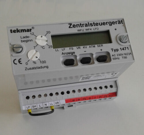 Tekmar zentralsteuergerät - tekmar,