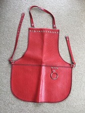 DDR Grillschürze rot Neu