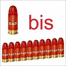 Pufferpatronen: 7,65 Browning / .32 ACP - Metallboden, Messing Schlagfläche TOP!