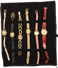 6x alte Damenuhr Armbanduhr