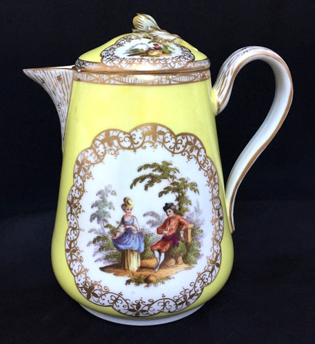 Meissen porzellan kaffeekanne - porzellan,