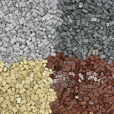 500x Mauersteine 1x2