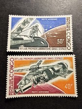 Briefmarke Kongo Eroberung Des